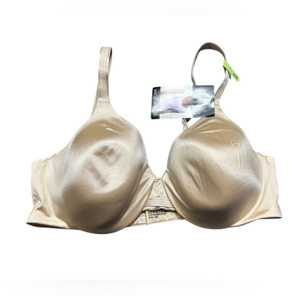 BALI Womens One Smooth U Smoothing & Concealing t shirt Bra, Style DF3W11. NWT - Picture 4 of 10